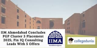IIM Ahmedabad Concludes PGP Cluster 3 Placement 2025; Fin IQ Consulting Leads With 5 Offers